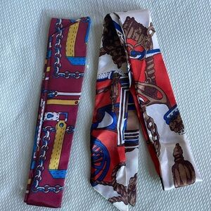 “Twilly” purse scarves pack of 2